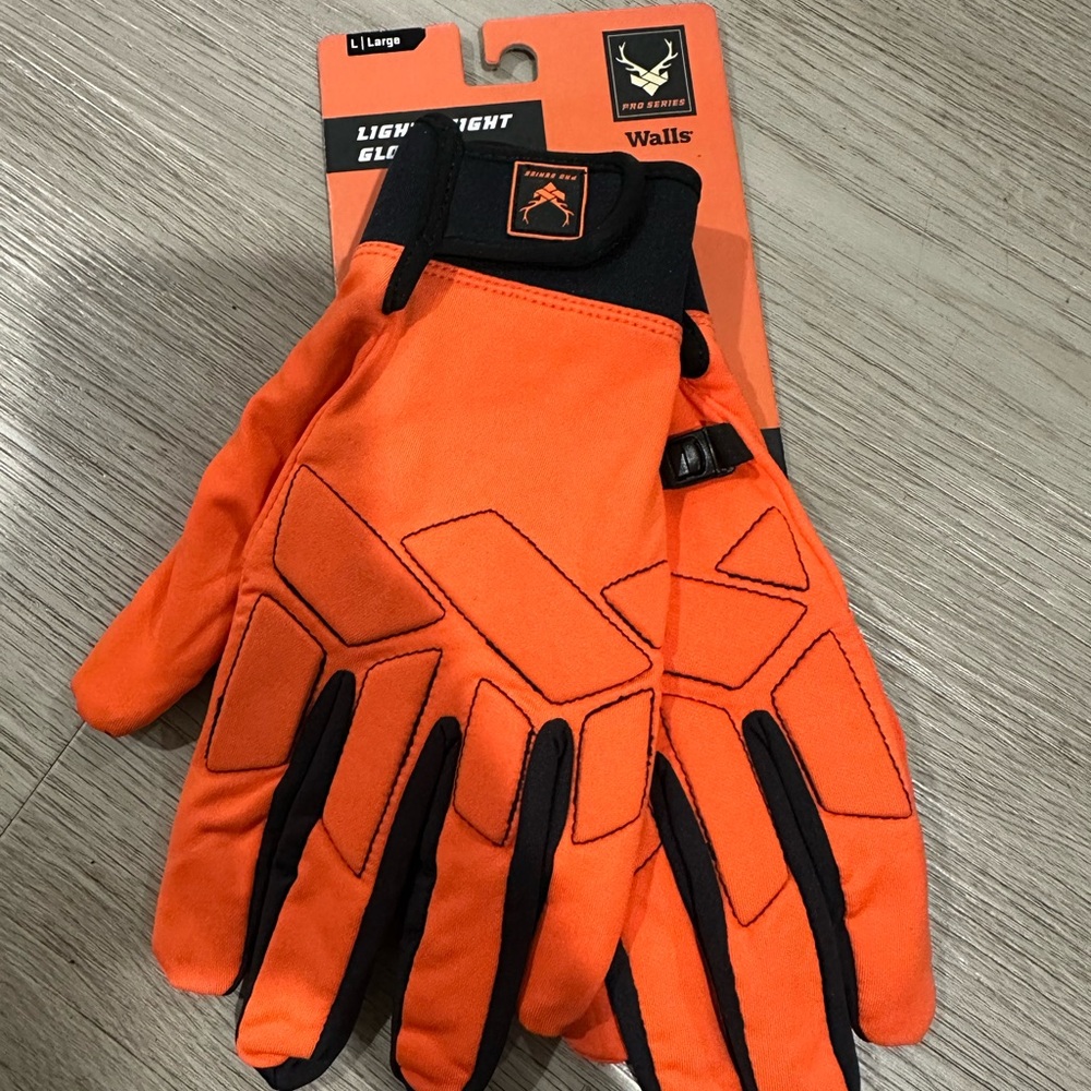 Walls Pro Series Lightweight Gloves Size XL Brand New